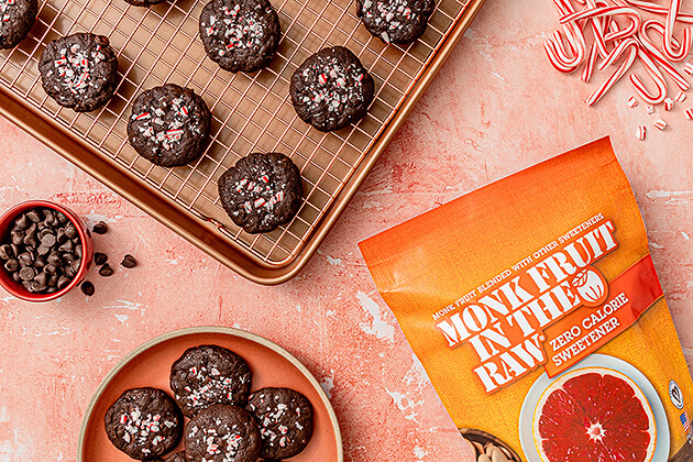 Peppermint Brownie Cookies