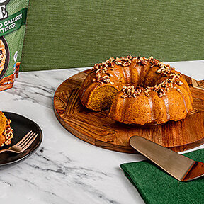 Bourbon-Spiked Pumpkin Pecan Bundt Cake Bourbon-Spiked Pumpkin Pecan Bundt Cake