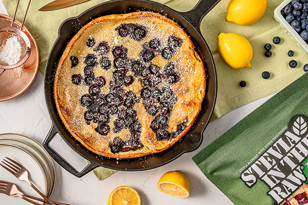 Blueberry-Lemon Dutch Baby