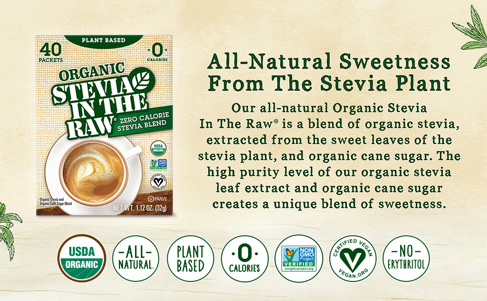Organic Stevia In The Raw® In The Raw® Sweeteners