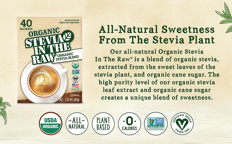 Organic Stevia In The Raw® In The Raw® Sweeteners