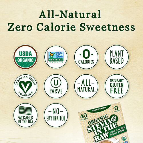 Organic Stevia In The Raw® In The Raw® Sweeteners