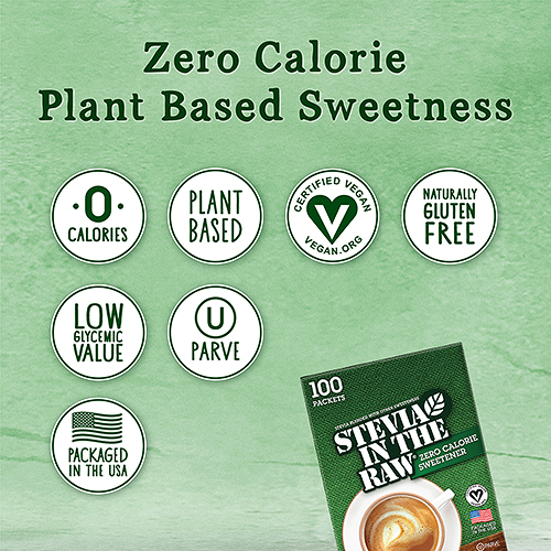 Stevia In The Raw® Packets In The Raw® Sweeteners