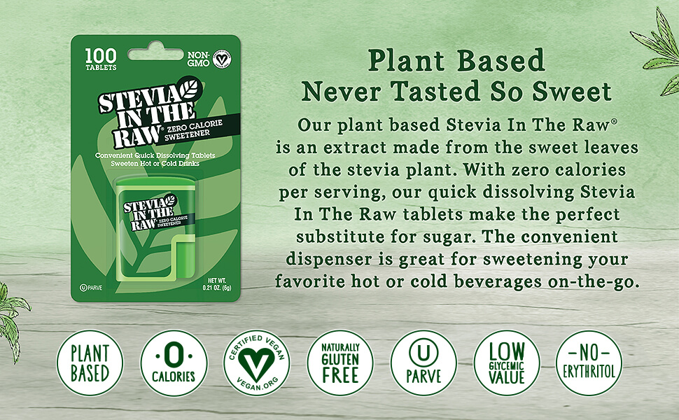 Stevia In The Raw® Tablets Stevia Extract In The Raw® Sweeteners