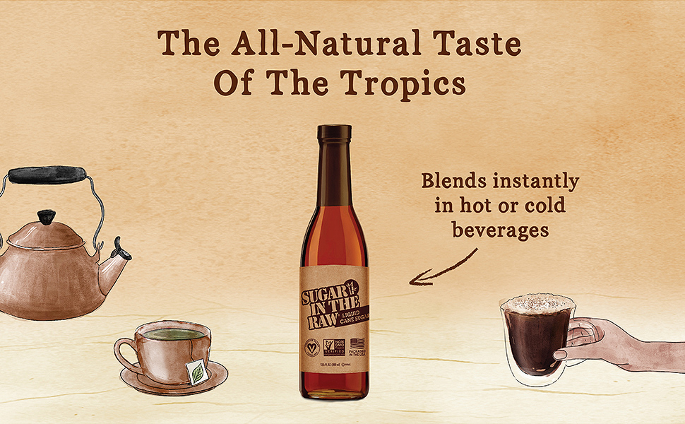 Sugar In The Raw® Liquid Cane In The Raw® Sweeteners