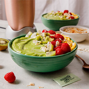 Green Organic Smoothie Bowl