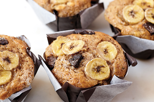 Banana Chocolate Chunk Muffins