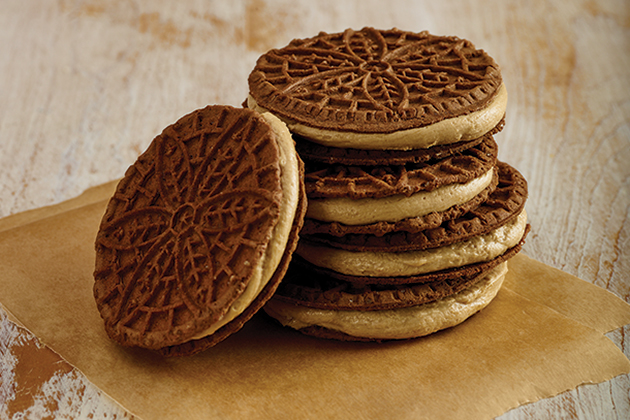 Chocolate-Espresso Pizzelles