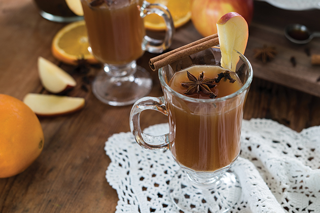 Maple-Apple Hot Toddy