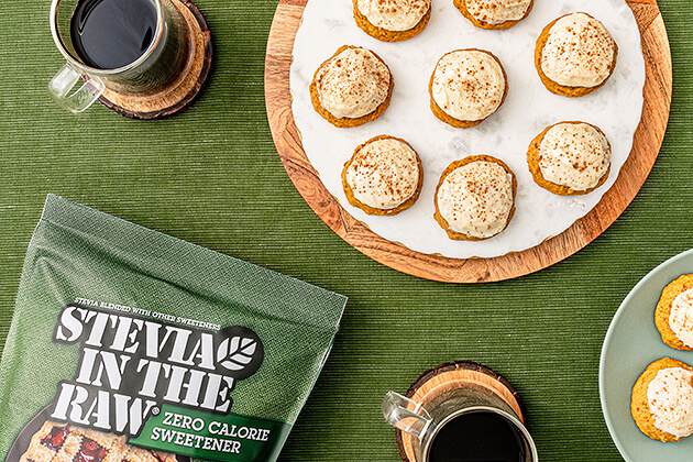 Brown Butter Pumpkin Cookies With Cream Cheese Icing