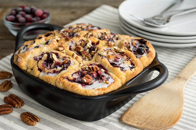 Cranberry Pecan Breakfast Buns