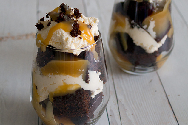 Gingerbread Butterscotch Trifles