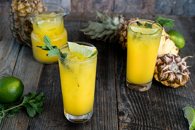 Pineapple-Mango Agua Fresca