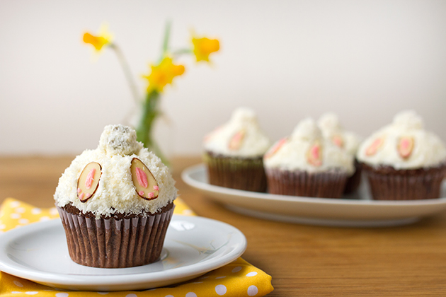 Bunny Bottom Cupcakes