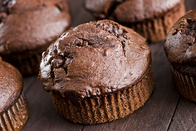 Chocolate Chia Muffins