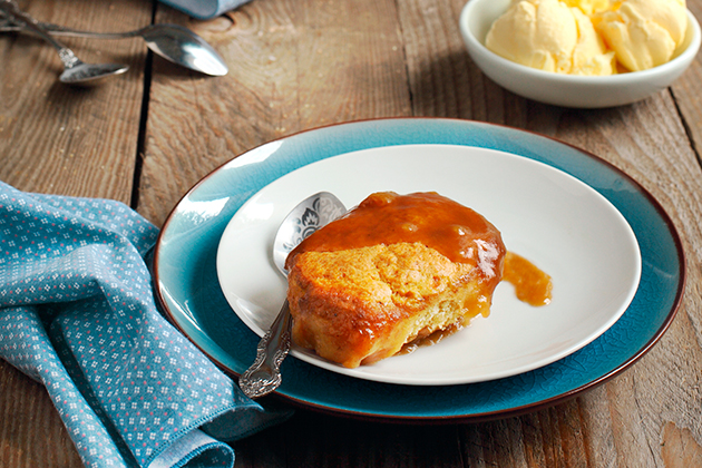 Maple-Caramel Pudding Cake