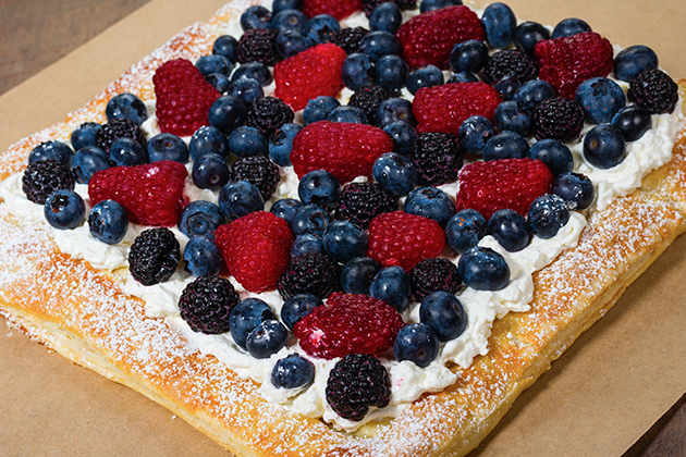 Mixed Berry Cream Tart