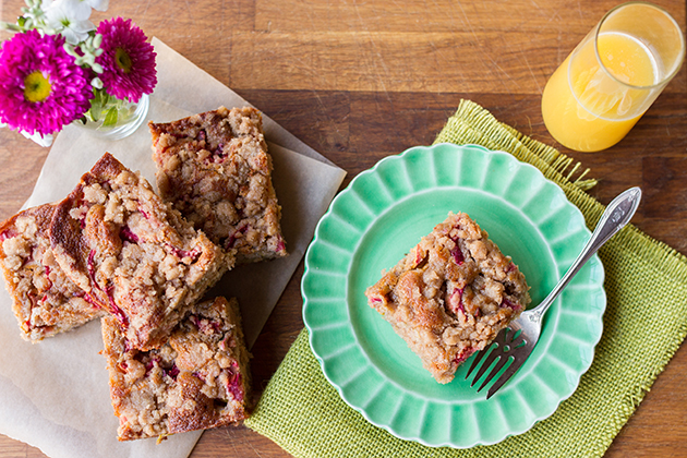 Rhubarb Coffee Cake