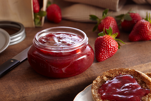 Organic Roasted Strawberry Rosemary Jam