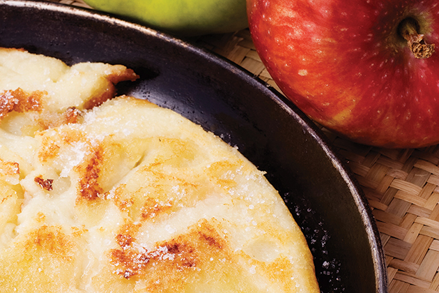 Spiced Apple Quesadillas