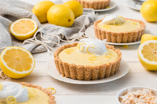 Vegan Lemon Tarts