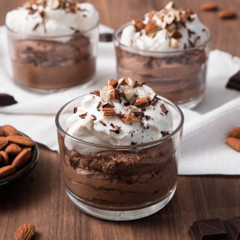 Chocolate Almond MousseChocolate Almond Mousse-image