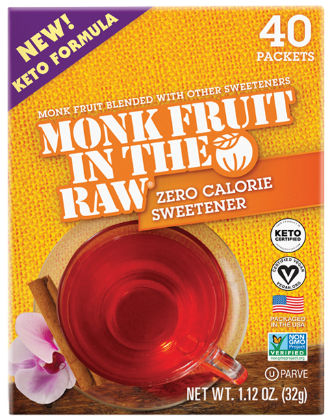 Monk Fruit In The Raw® Keto Packets | In The Raw® Sweeteners