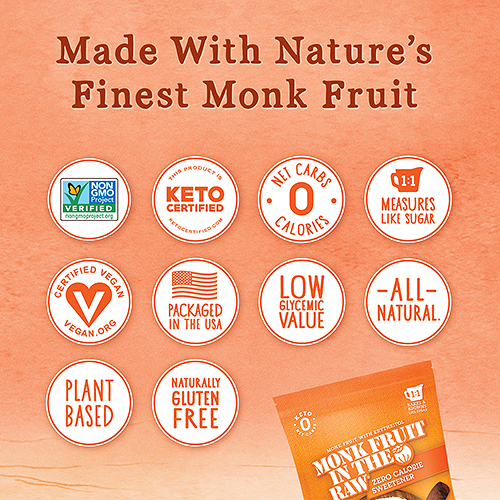 Monk Fruit In The Raw® Keto Bakers Bag In The Raw® Sweeteners