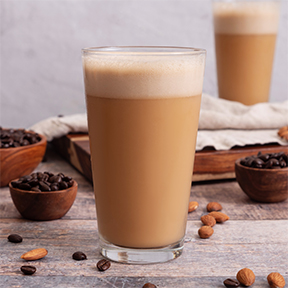 Vanilla Almond Bulletproof Coffee Smoothie