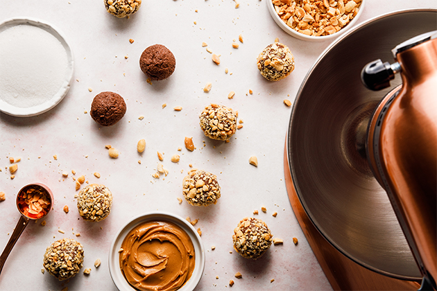 Chocolate Peanut Butter Fat Bombs