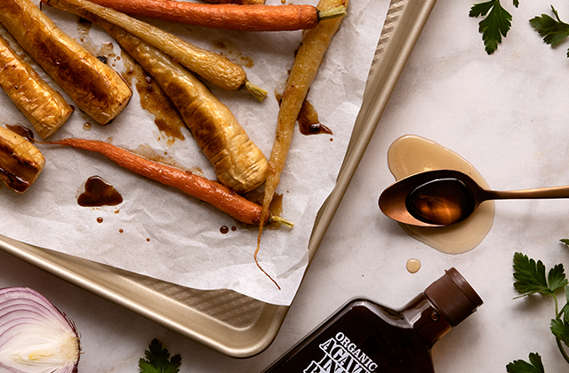 Brown Butter Roasted Carrots and Parsnips