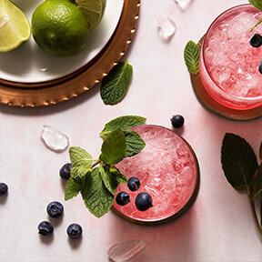 Berry Limeade Mojitos