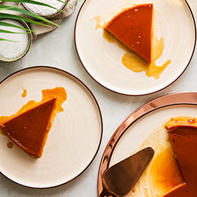 Roasted Sweet Potato Flan