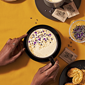 Vanilla Lavender Latte