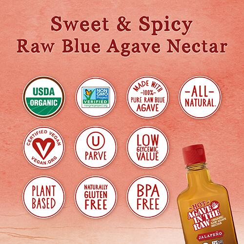 TURN UP THE HEAT WITH IN THE RAW’S NEW HOT AGAVE