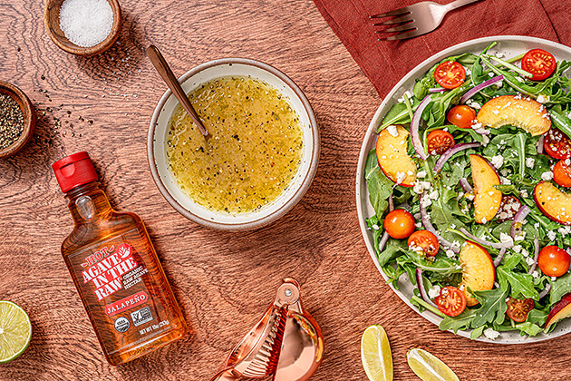 Spicy Agave Lime Salad Dressing